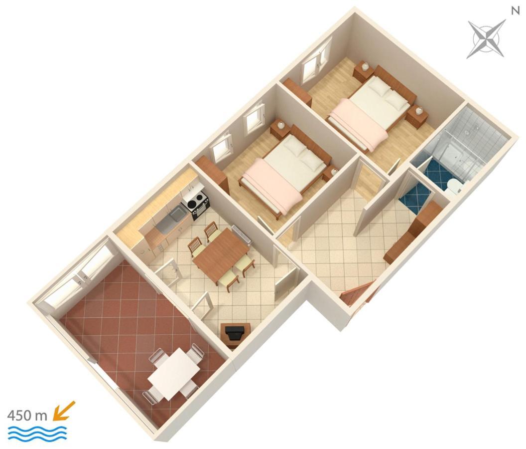 Family Friendly Apartments With A Swimming Pool Povljana, Pag - 244 エクステリア 写真